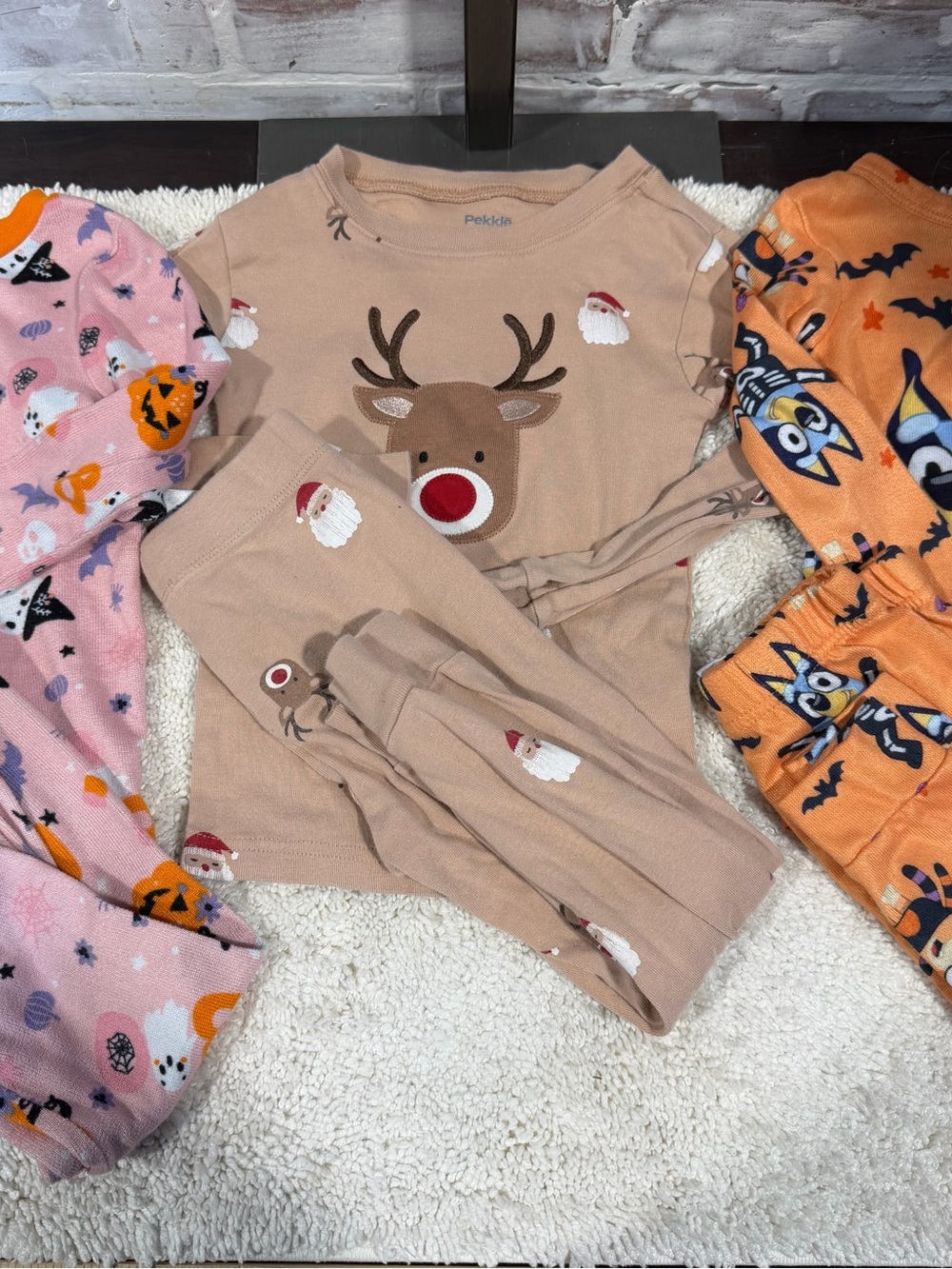 Holiday Pajama Sets Christmas and Halloween 4T